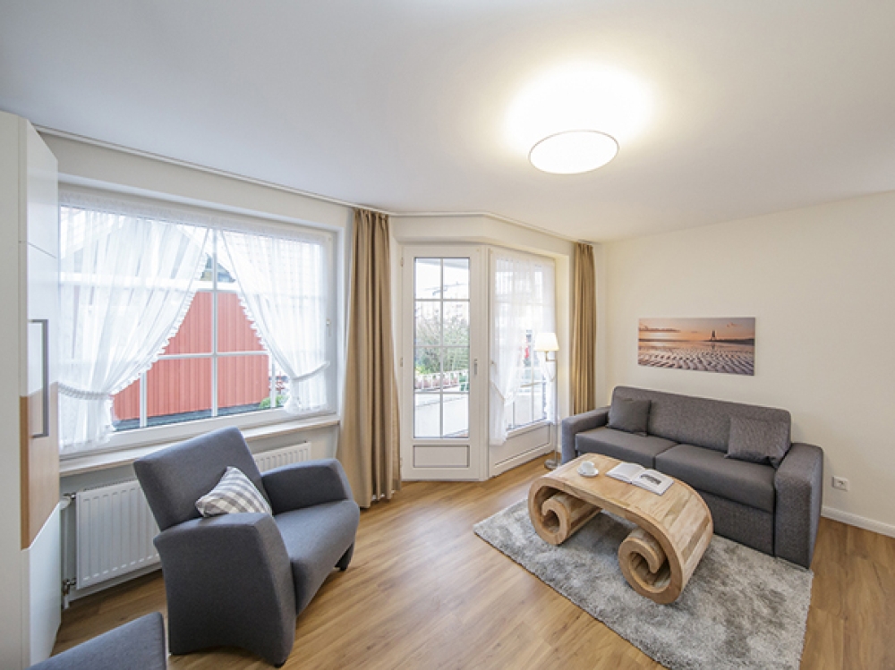 Haus Wattenblick - Studio 4 und 9 - Wohnbereich